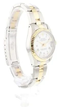 Rolex Lady-Datejust 69173 26mm Yellow gold and stainless steel White 7