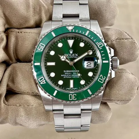 Rolex Submariner 116610LV 40mm Stainless steel Green 1