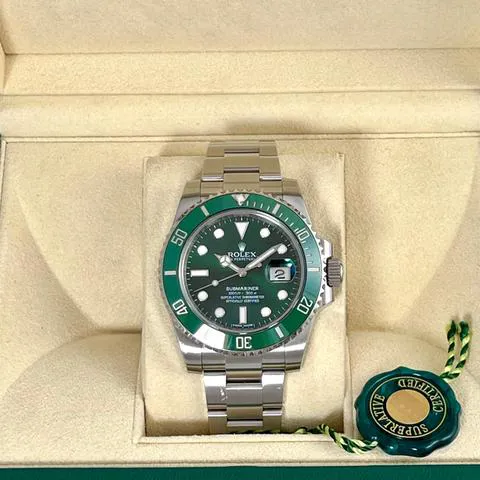 Rolex Submariner 116610LV 40mm Stainless steel Green 6