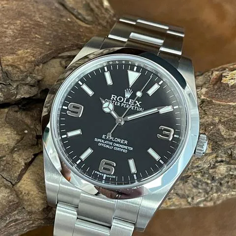 Rolex Explorer 214270 39mm Stainless steel Black