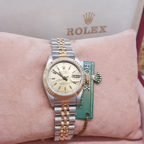 Rolex Lady-Datejust 69173 26mm Yellow gold and stainless steel Champagne 1