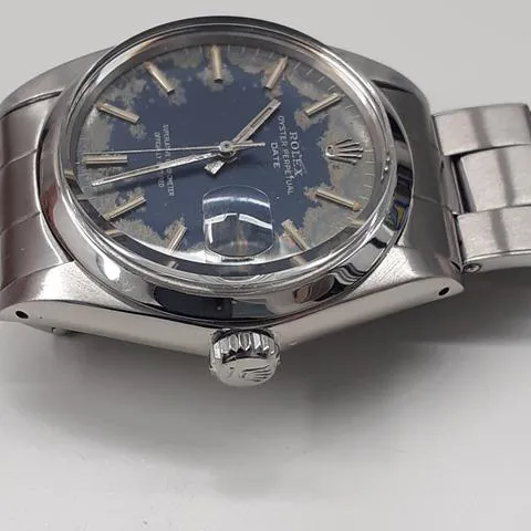 Rolex Oyster Perpetual Date 1500 34mm Stainless steel Blue 7