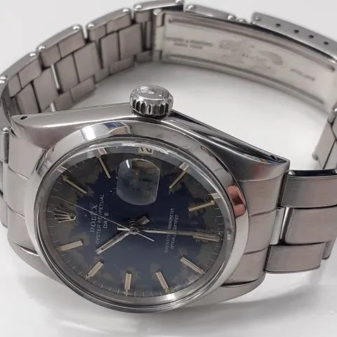 Rolex Oyster Perpetual Date 1500 34mm Stainless steel Blue 11