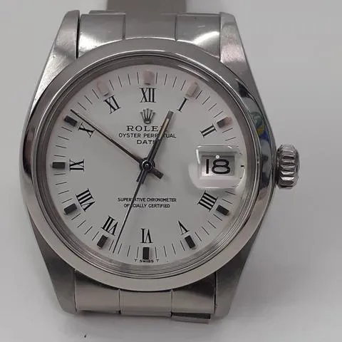 Rolex Oyster Perpetual Date 1500 34mm Stainless steel White