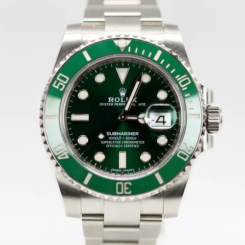 Rolex Submariner 116610LV 40mm Stainless steel Green