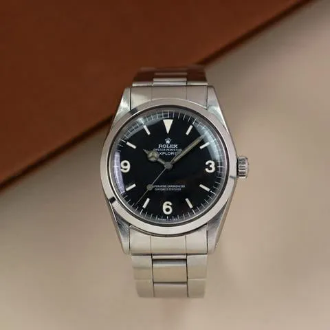 Rolex Explorer 1016 36mm Stainless steel Black