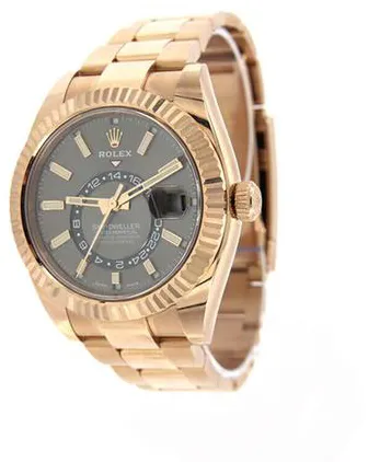 Rolex Sky-Dweller 42mm Rose gold Gray 2