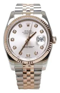 Rolex Datejust 36 116231 36mm Yellow gold and Stainless steel Silver