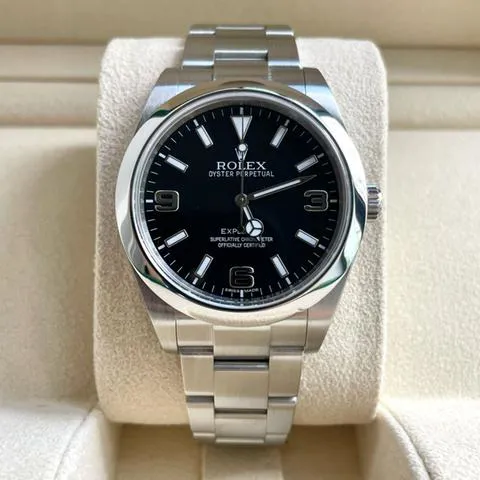 Rolex Explorer 214270 39mm Stainless steel Black