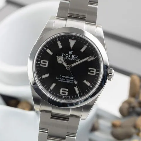 Rolex Explorer 214270 39mm Stainless steel Black