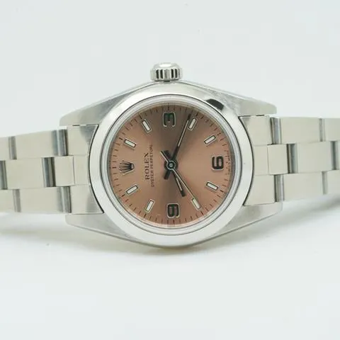 Rolex Oyster Perpetual 76080 24mm Stainless steel Rose