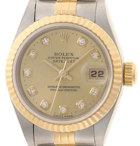 Rolex Datejust 69173G 26mm Yellow gold and stainless steel Gold