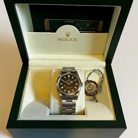 Rolex Explorer 114270 36mm Stainless steel Black