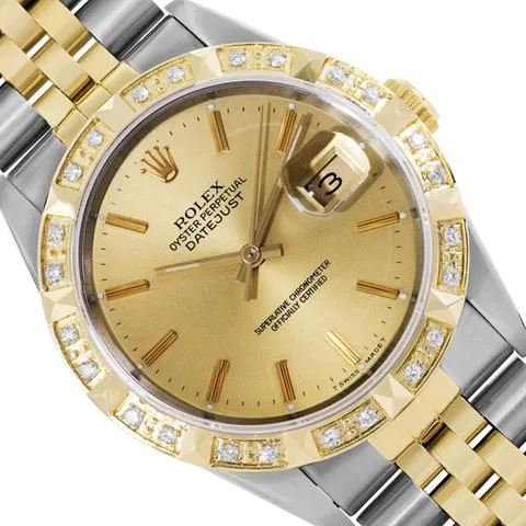 Rolex Datejust 36 16013 36mm Yellow gold and stainless steel Gold