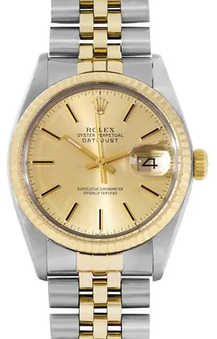 Rolex Datejust 36 16013 36mm Yellow gold and stainless steel Gold 1