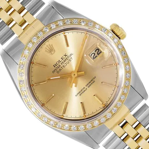 Rolex Datejust 36 16013 36mm Yellow gold and stainless steel Gold