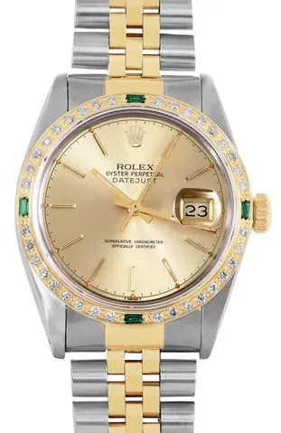 Rolex Datejust 36 16013 36mm Yellow gold and stainless steel Gold 1