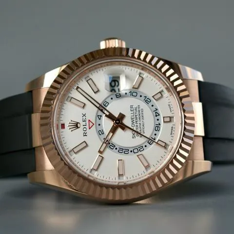 Rolex Sky-Dweller 326235 42mm Rose gold White 1