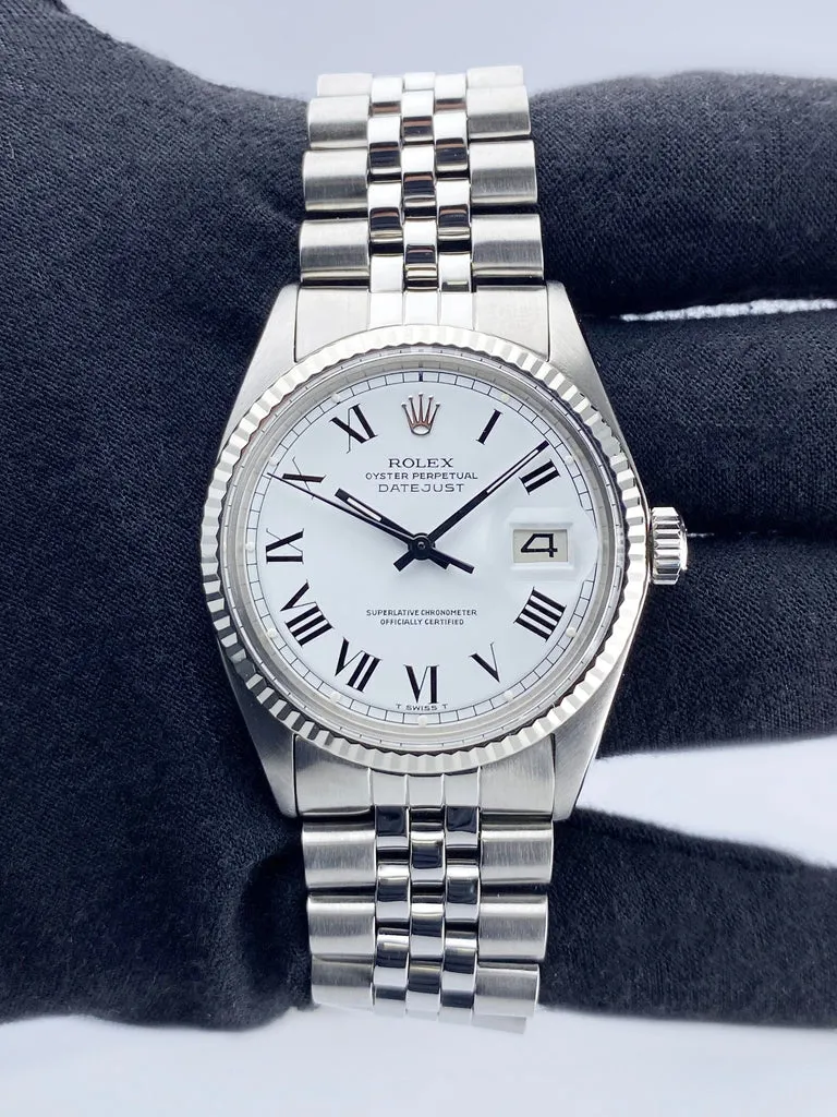 Rolex Datejust 1601 36mm Stainless steel White 1