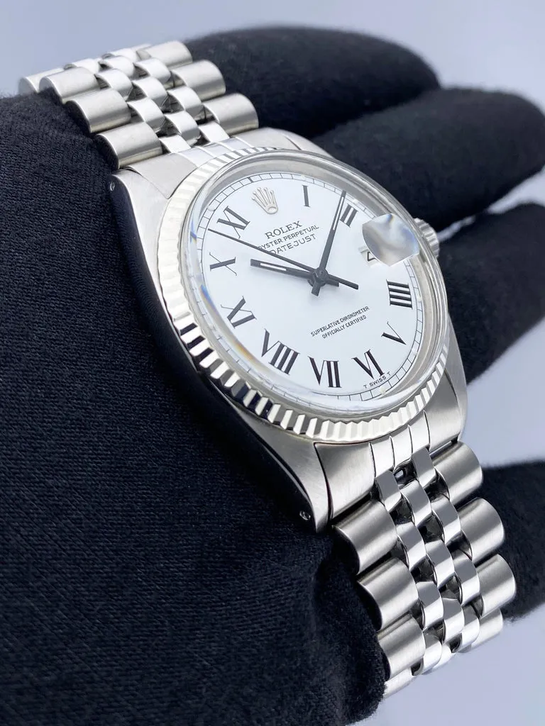 Rolex Datejust 1601 36mm Stainless steel White 2