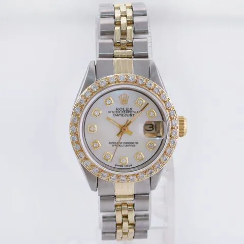 Rolex Datejust 6917 26mm Yellow gold and stainless steel Mother-of-pearl 1