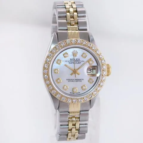 Rolex Datejust 6917 26mm Yellow gold and stainless steel Mother-of-pearl 2