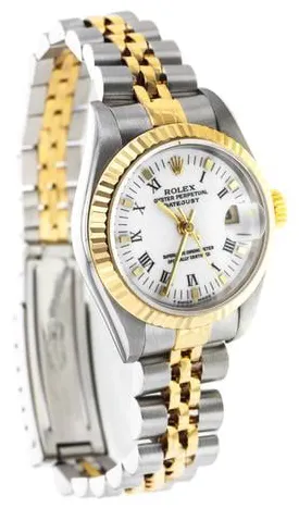 Rolex Lady-Datejust 69173 26mm Stainless steel White 2