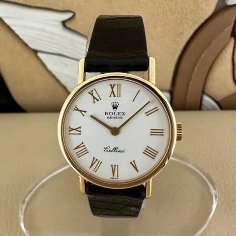 Rolex Cellini 5109 26mm Yellow gold White