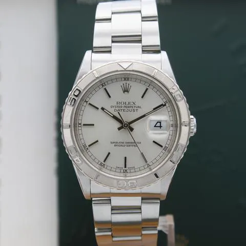 Rolex Datejust Turn-O-Graph 16264 36mm Stainless steel Silver