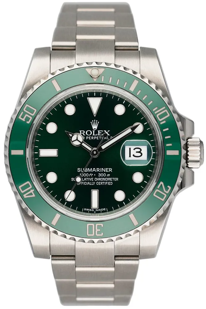 Rolex Submariner 116610LV 40mm Stainless steel Green