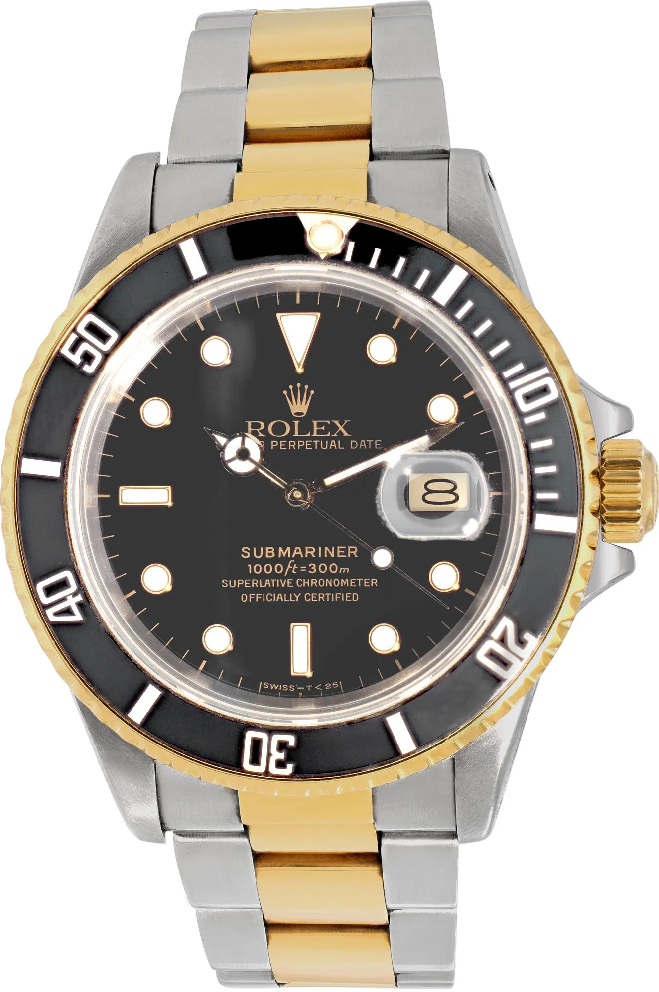 Rolex Submariner 16803 40mm Stainless steel Black