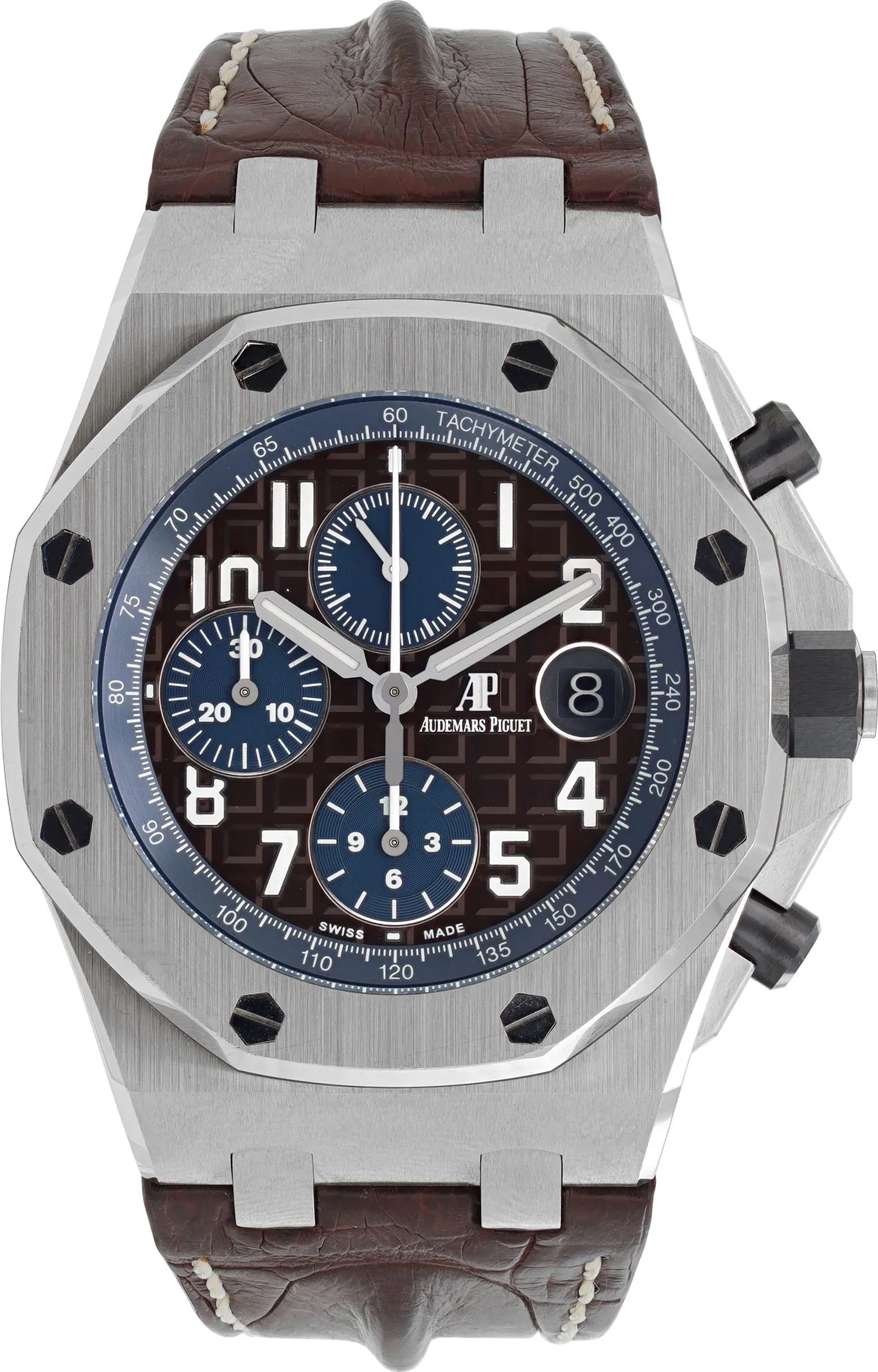 Audemars Piguet Royal Oak Offshore 2647Ss.OO.A820CR.01 42mm Stainless steel Brown