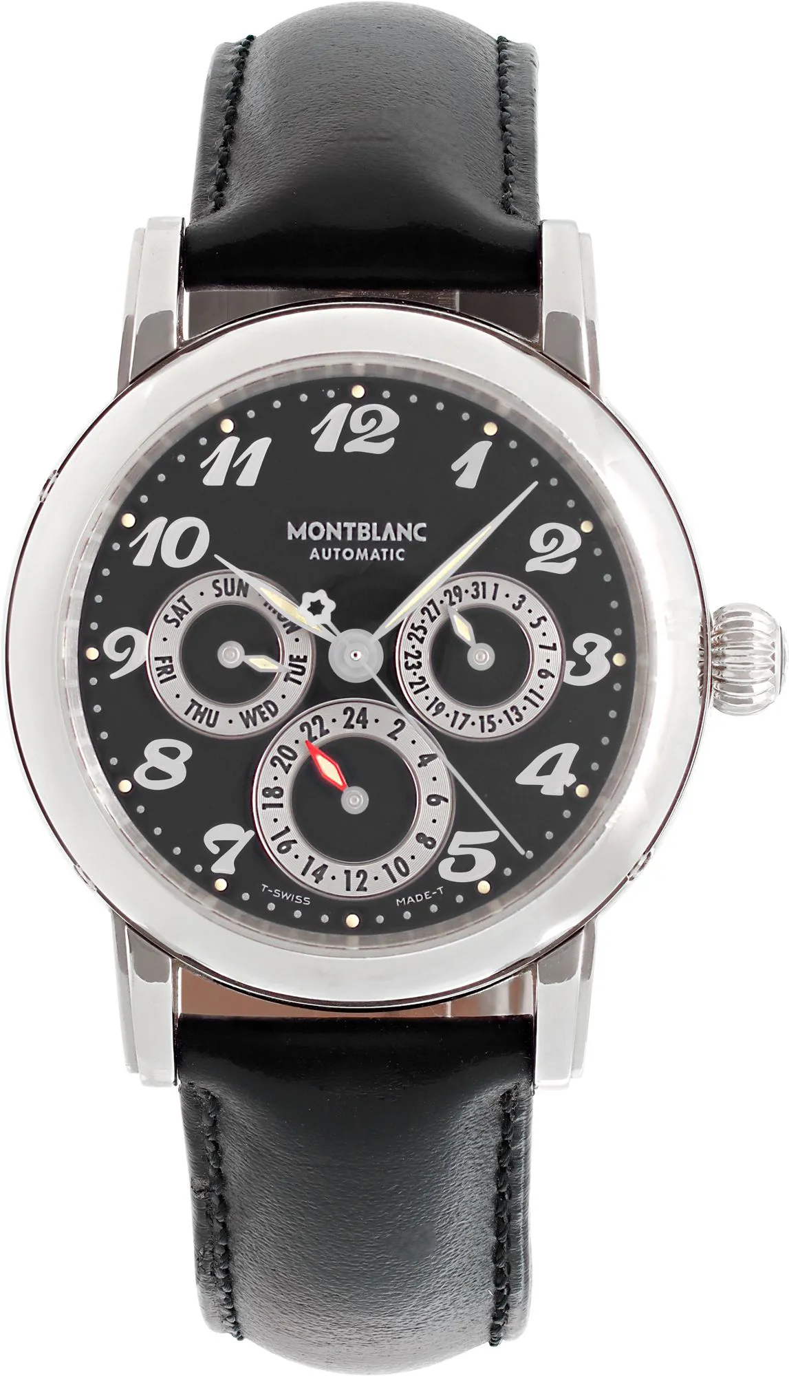 Montblanc Meisterstuck 7018 38mm Stainless steel Black