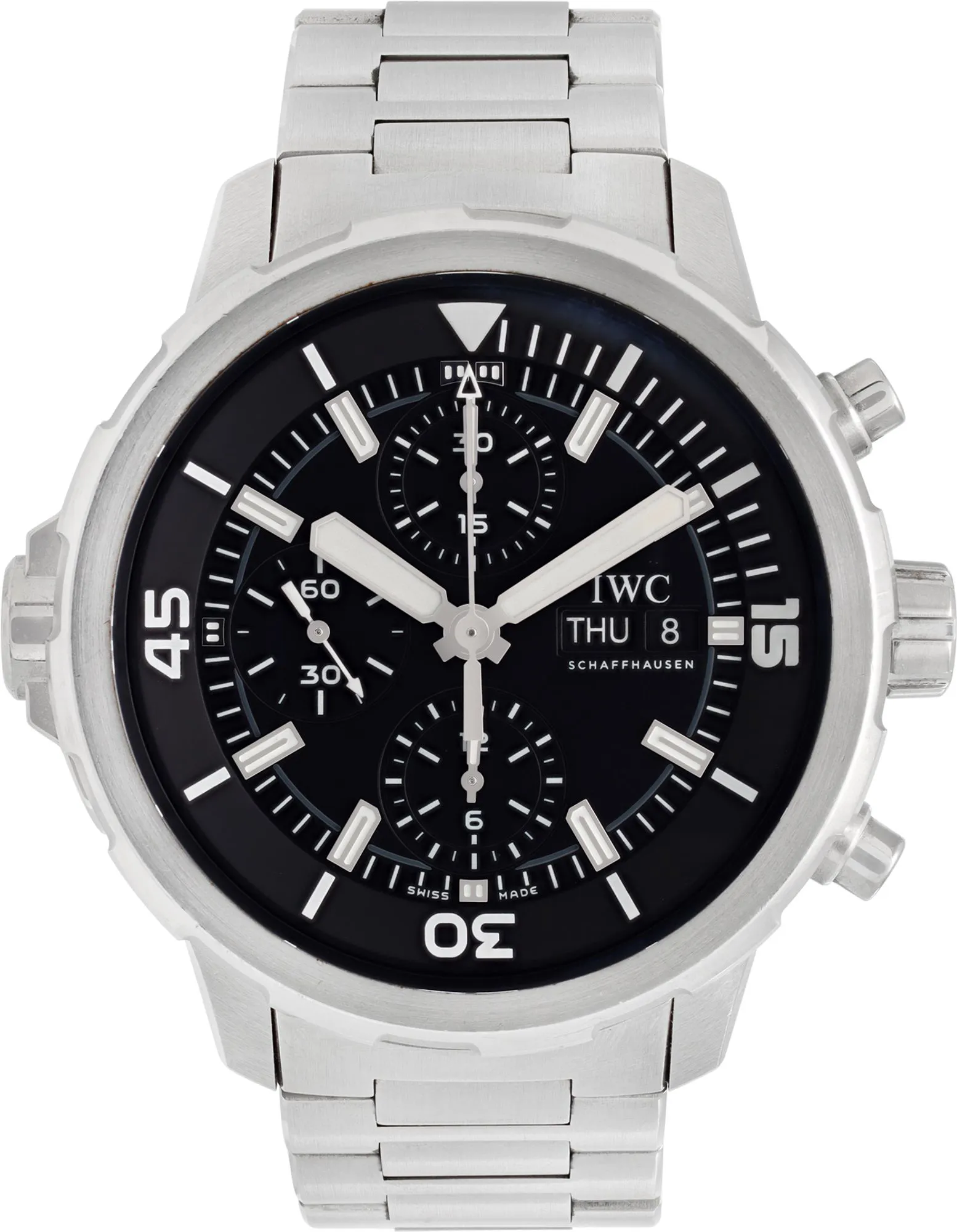 IWC Aquatimer IW376804 44mm Stainless steel Black