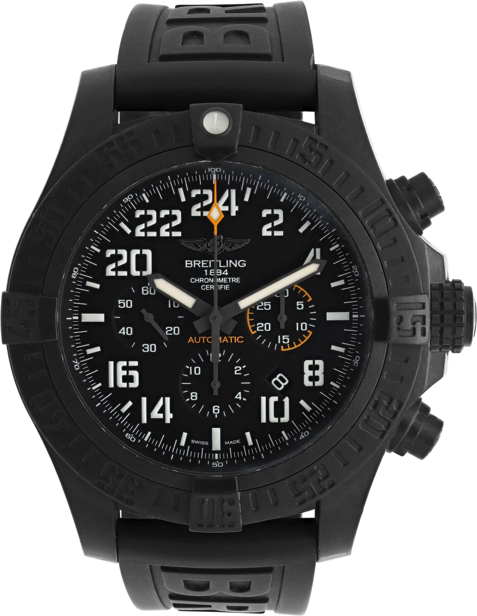 Breitling Avenger Hurricane XB1210 50mm Carbon fiber Black