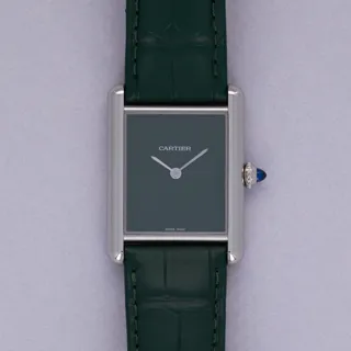 Cartier Tank Must WSTA0056 Stainless steel Green