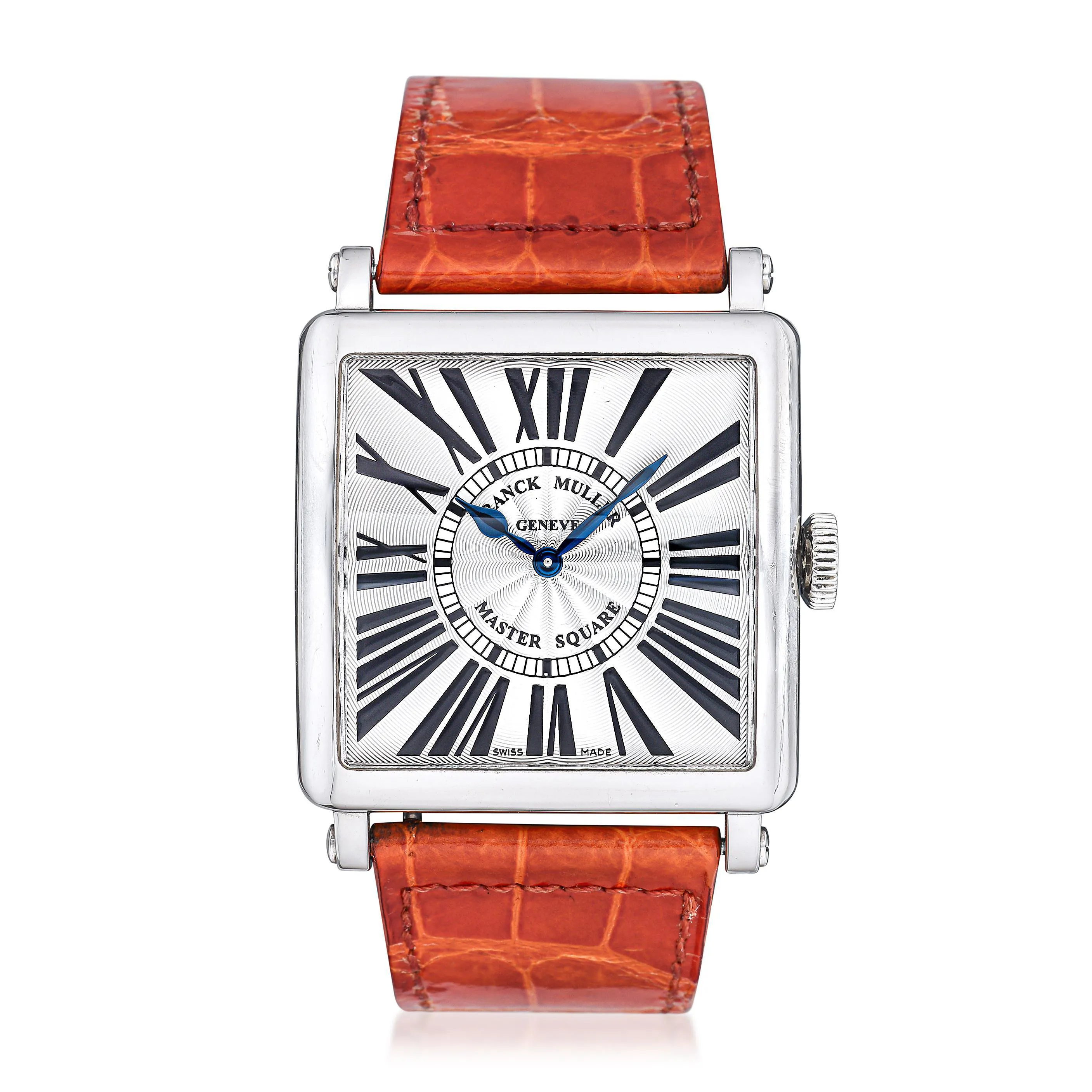 Franck Muller Master Square 6002 H QZ R 36mm Stainless steel opaline white