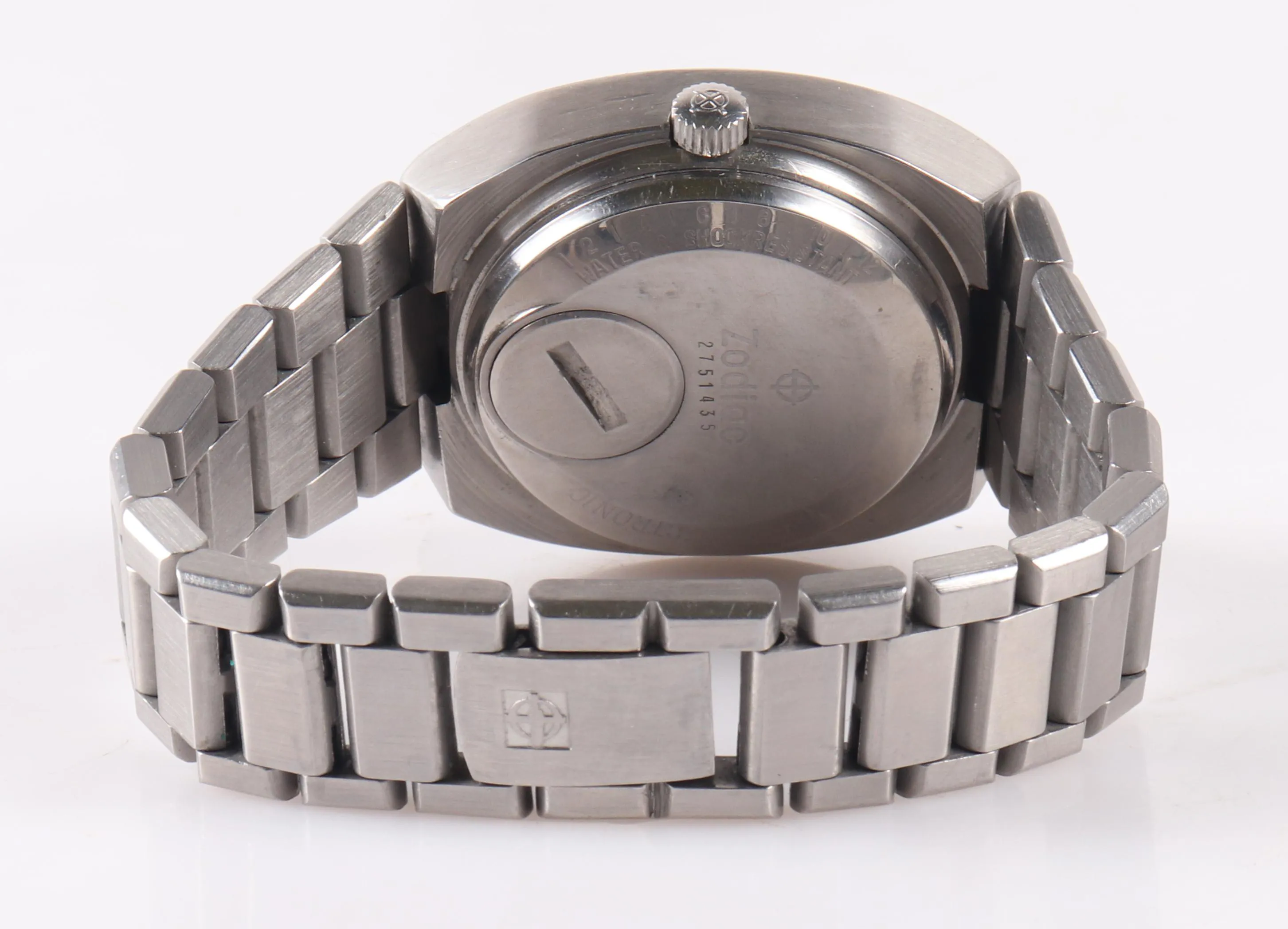 Zodiac Astroquartz 942-907 39.5mm Stainless steel Black 1