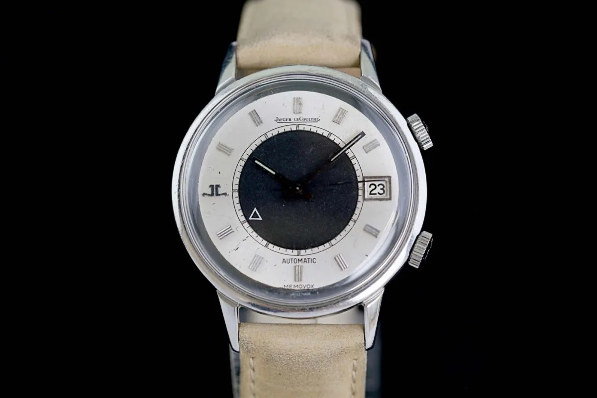 Jaeger-LeCoultre Memovox JL 875 37mm Stahl Silbernes 3