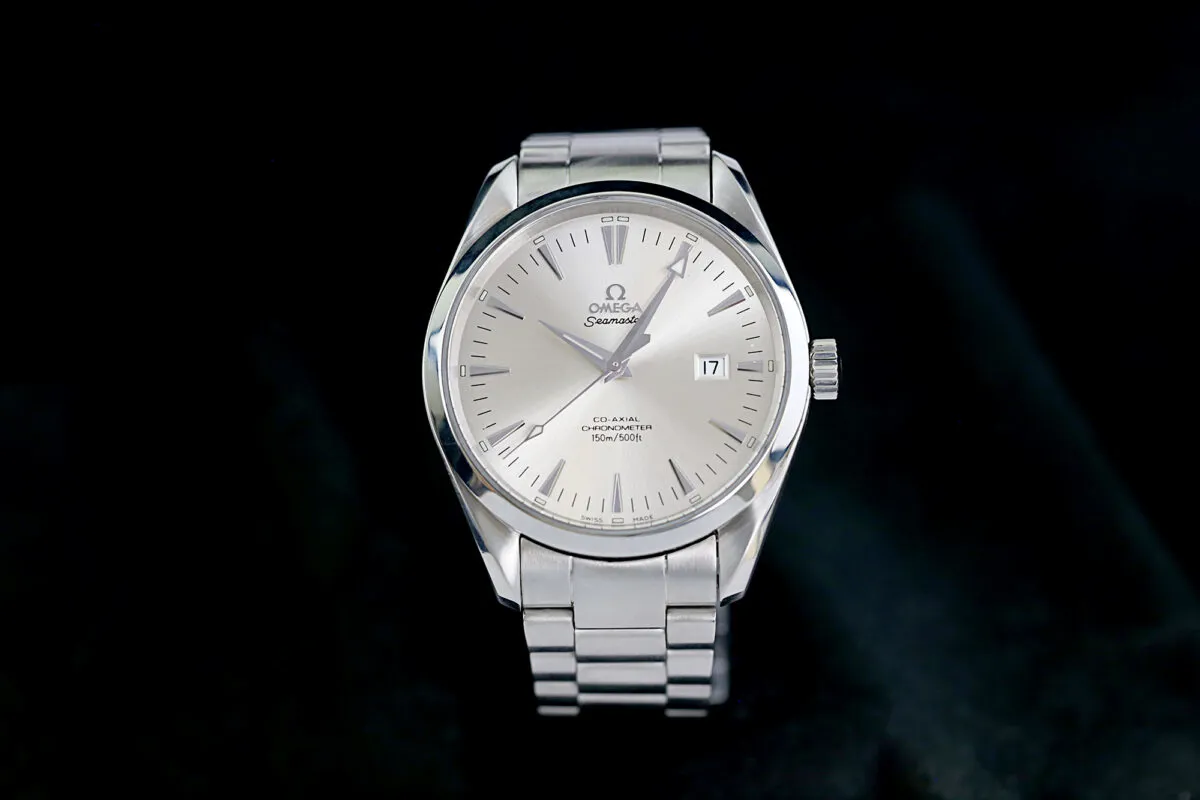 Omega Aqua Terra 2502.30.00 42mm Stahl Silver