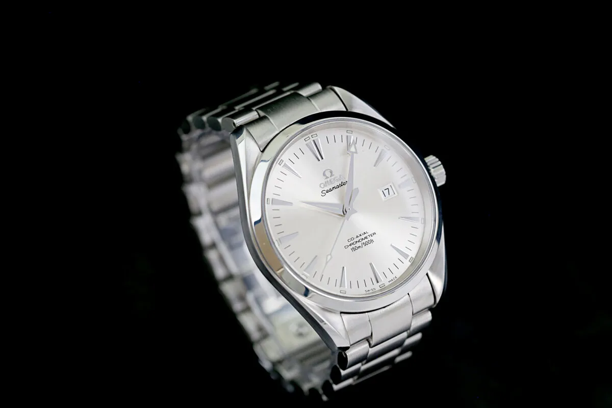 Omega Aqua Terra 2502.30.00 42mm Stahl Silver 2