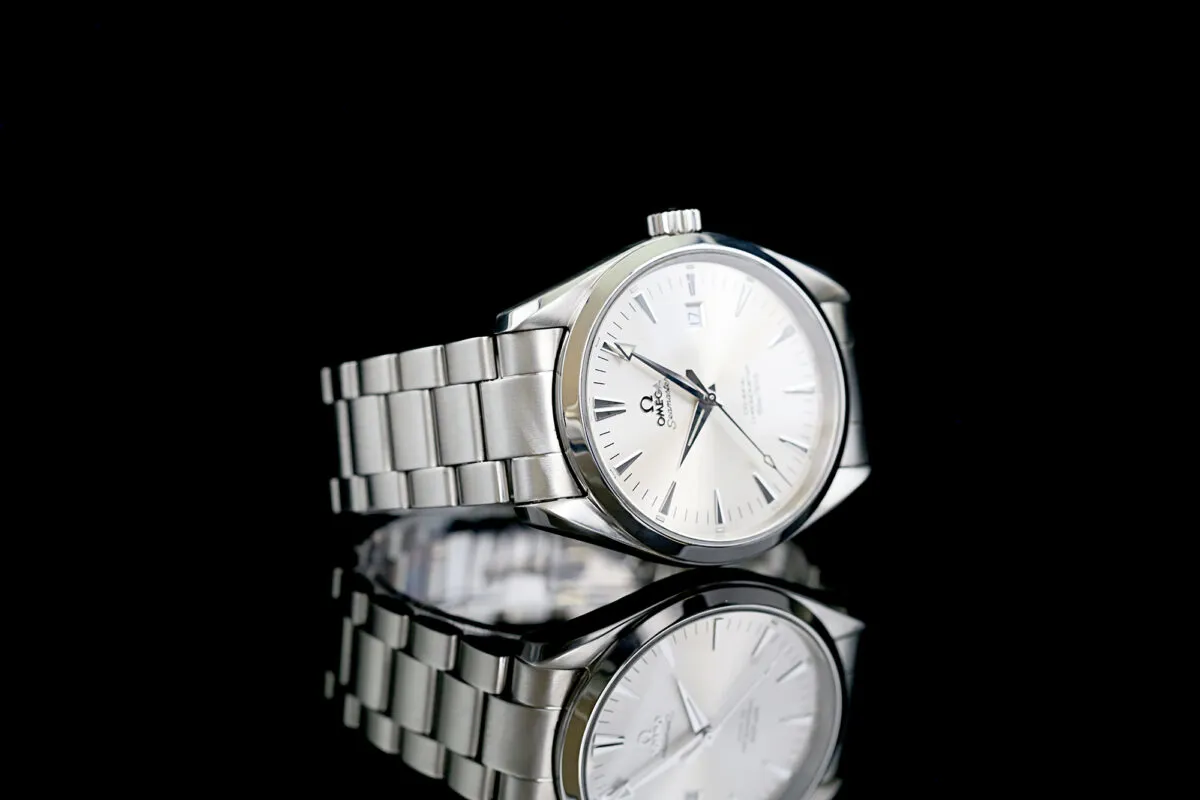 Omega Aqua Terra 2502.30.00 42mm Stahl Silver 10