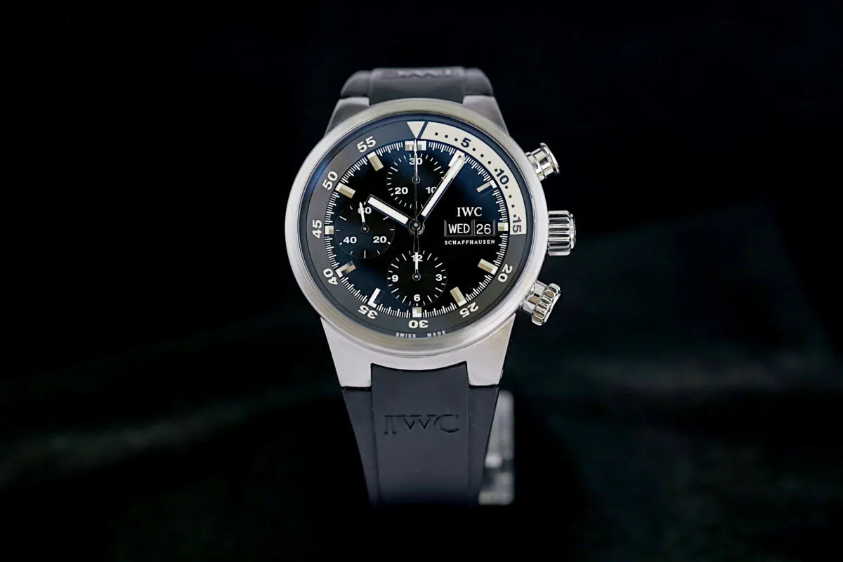 IWC Aquatimer IW371928 42mm Stainless steel Black