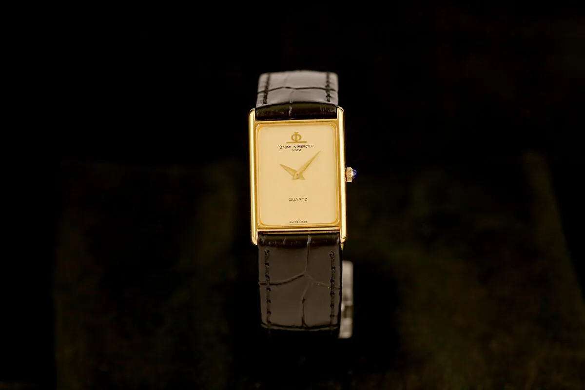 Baume & Mercier Tank 33mm Yellow gold