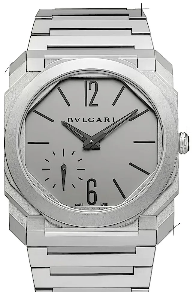 Bulgari Octo Finissimo 102713 40mm Titan Grau