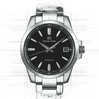 Grand Seiko Heritage SBGR257 Stainless steel Schwarz