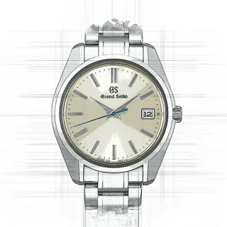 Grand Seiko Heritage SBGP001 Stainless steel Silber