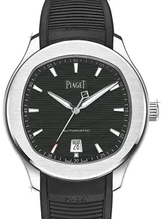 Piaget Polo Date G0A47014 Stainless steel Black