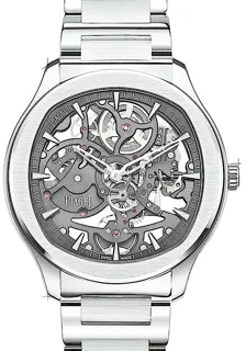 Piaget Polo Skeleton G0A45001 Stainless steel Grau