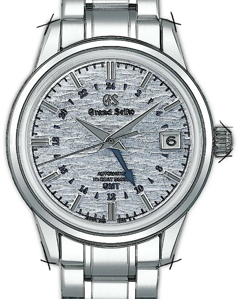 Grand Seiko Elegance SBGJ249 39.5mm Stainless steel Blau